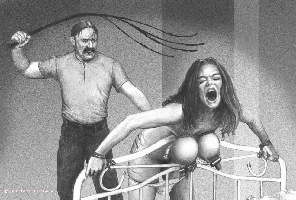 Men break women with whip