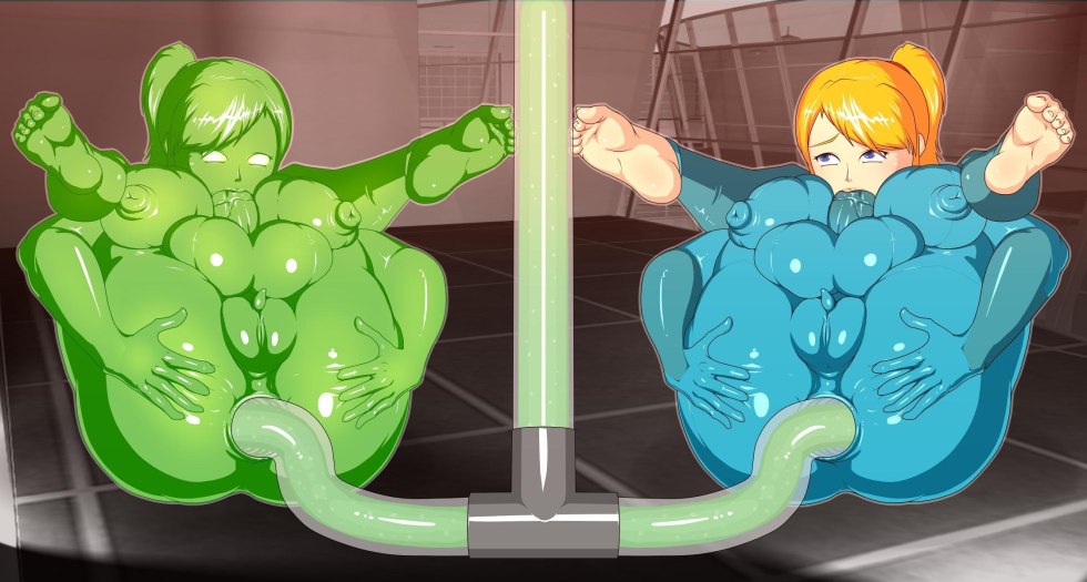 Metroide Samus Aran Anal Inflation