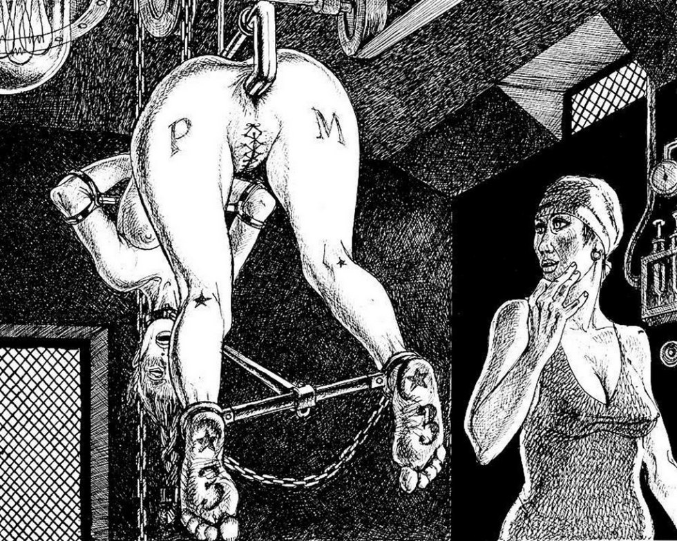 Anal torture of the Middle Ages