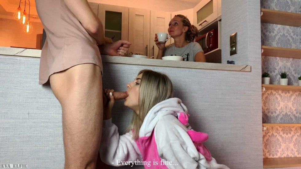 Sister burned her brother for jerking off