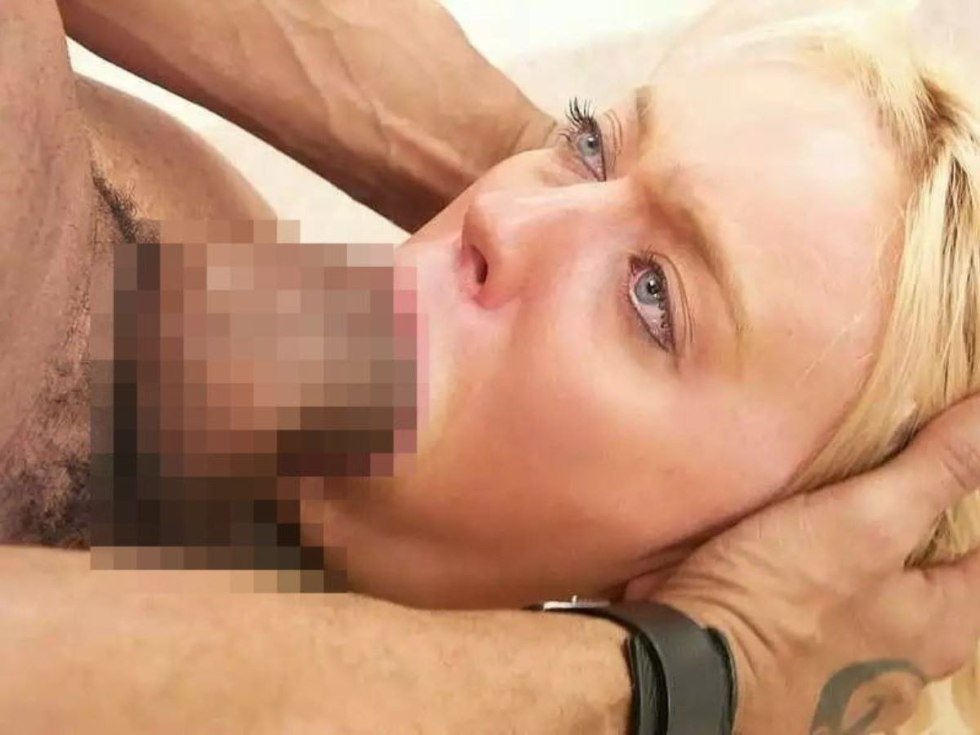 Huge black dick in the throat