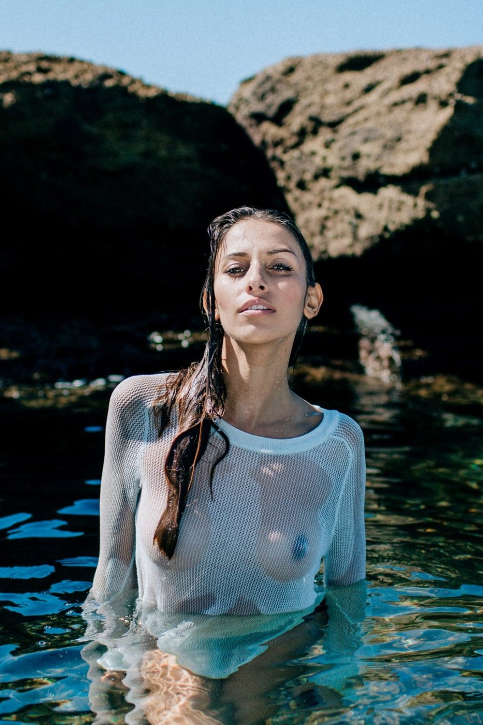 Girls in wet clothes nude