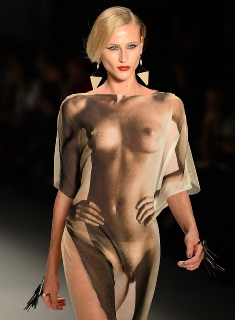 Hussein Chalaian Naked Fashion