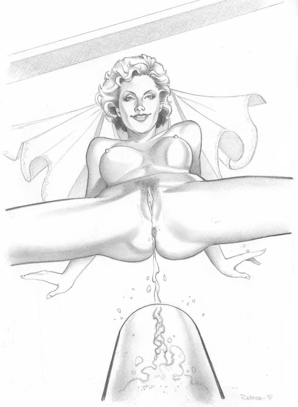 Erotic drawings Squirt