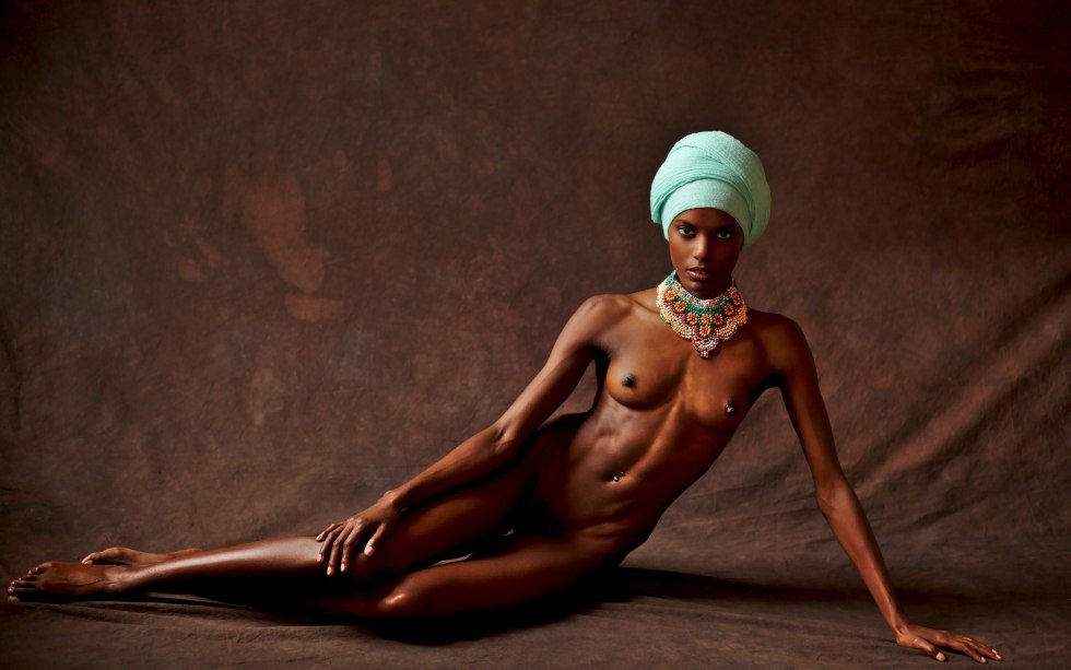 Beautiful naked black women