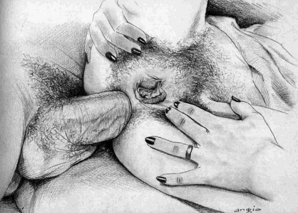 Pornographic drawings Anal