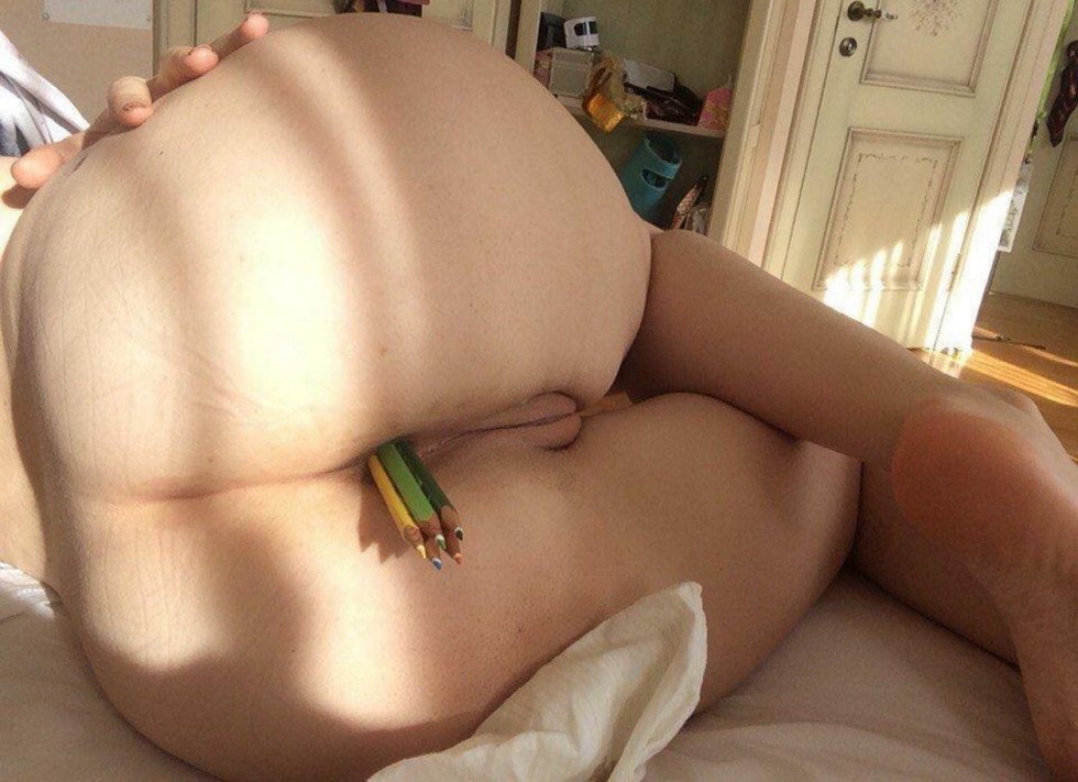 Put a pencil in the ass