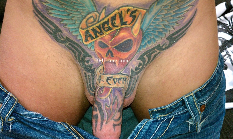 Tattoos men's vagina