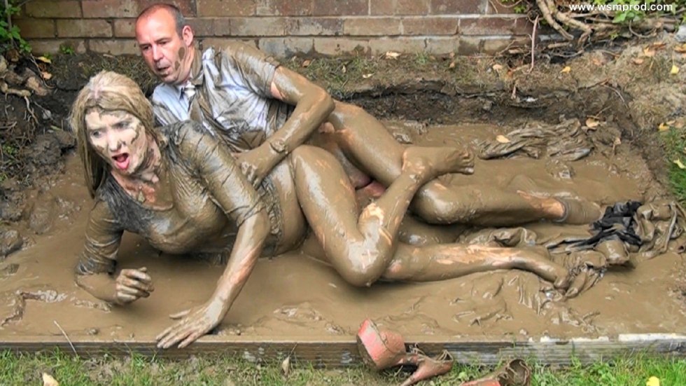 Fucked the girl in the mud