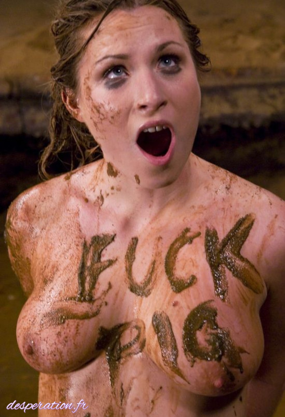 Helpless girls bdsm mud