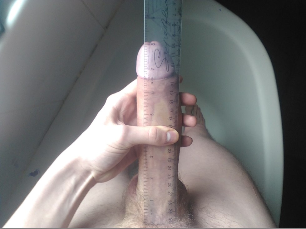 Member 18 cm near the ruler