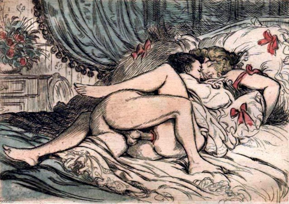 Ancient erotic engravings
