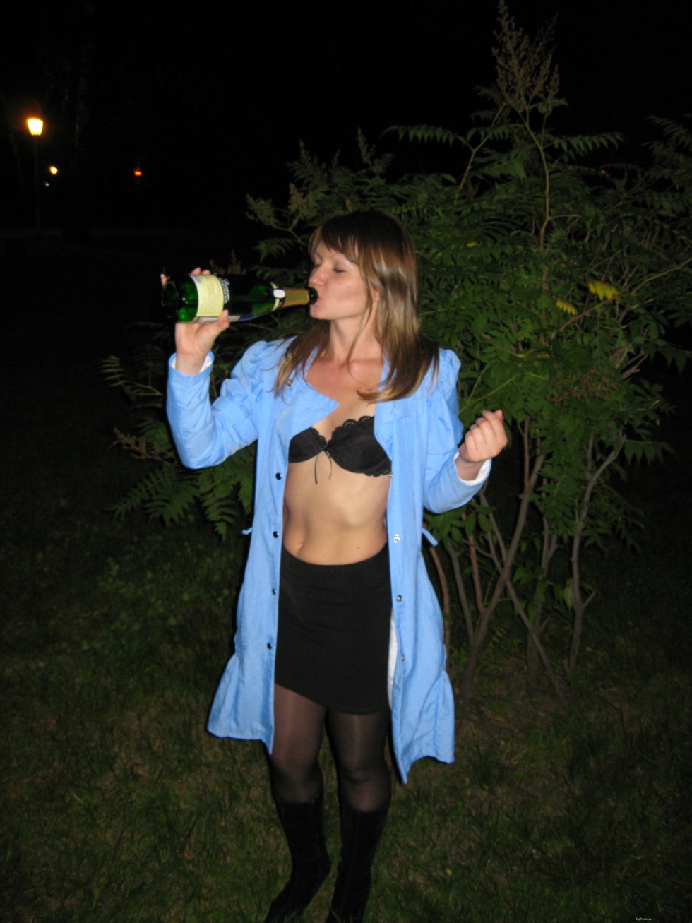 Slutty wife on the street