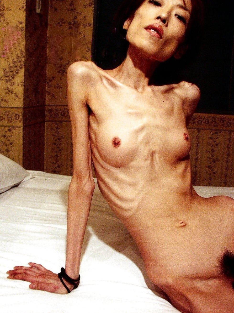 Very thin women nude
