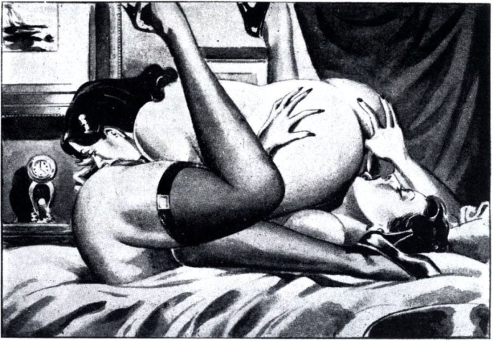 Kunnilingus drawings are historical