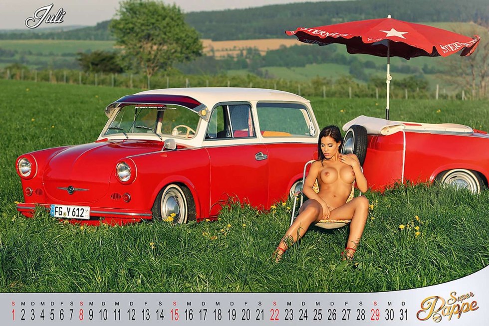 Retro erotic calendars