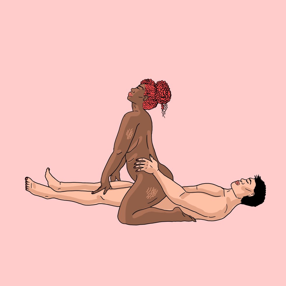 Kamasutra Woman from above