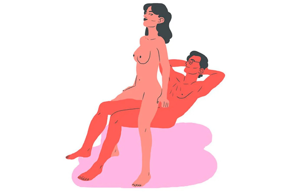 The reverse rider Kamasutra