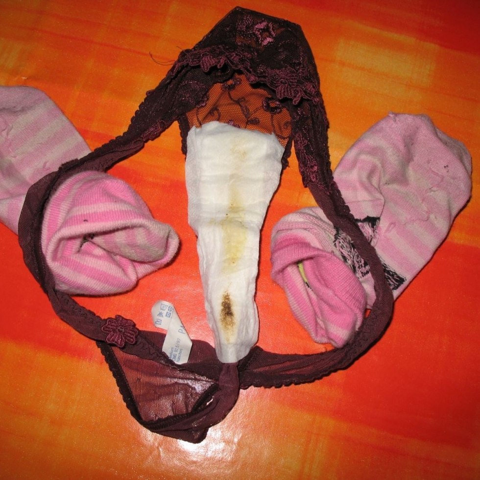 Girls in dirty panties
