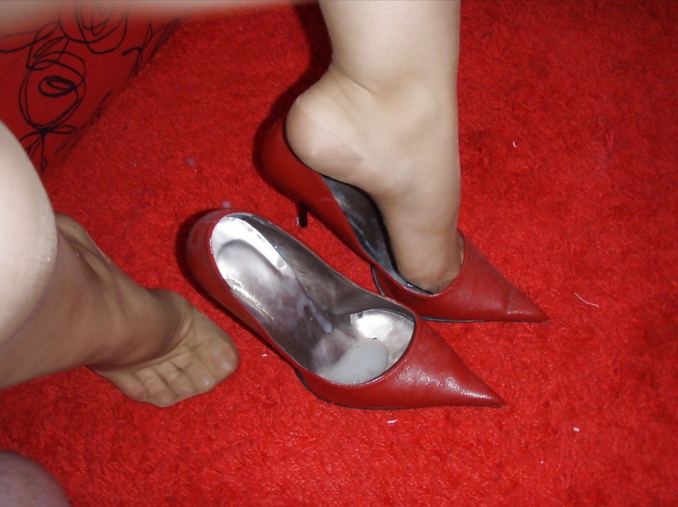 Female worn shoes fetish