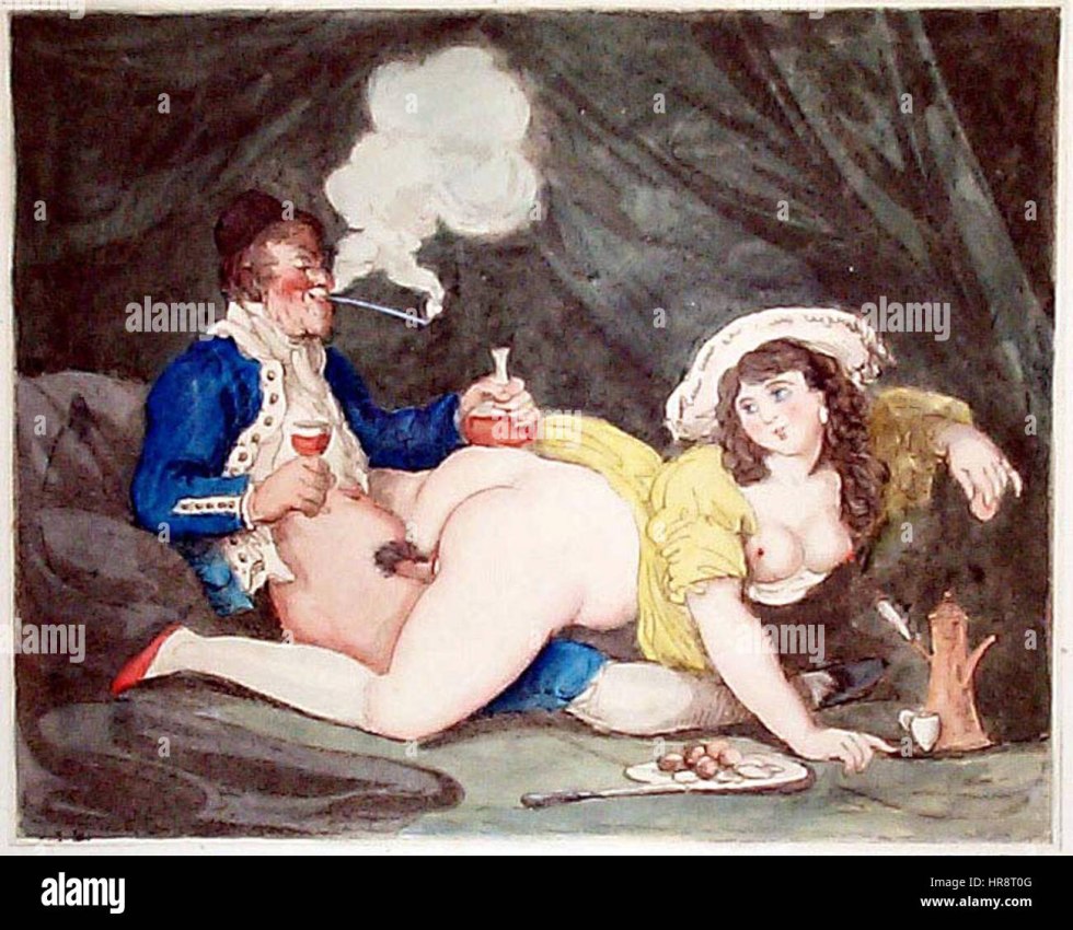Thomas Rowlandson Erotic paintings