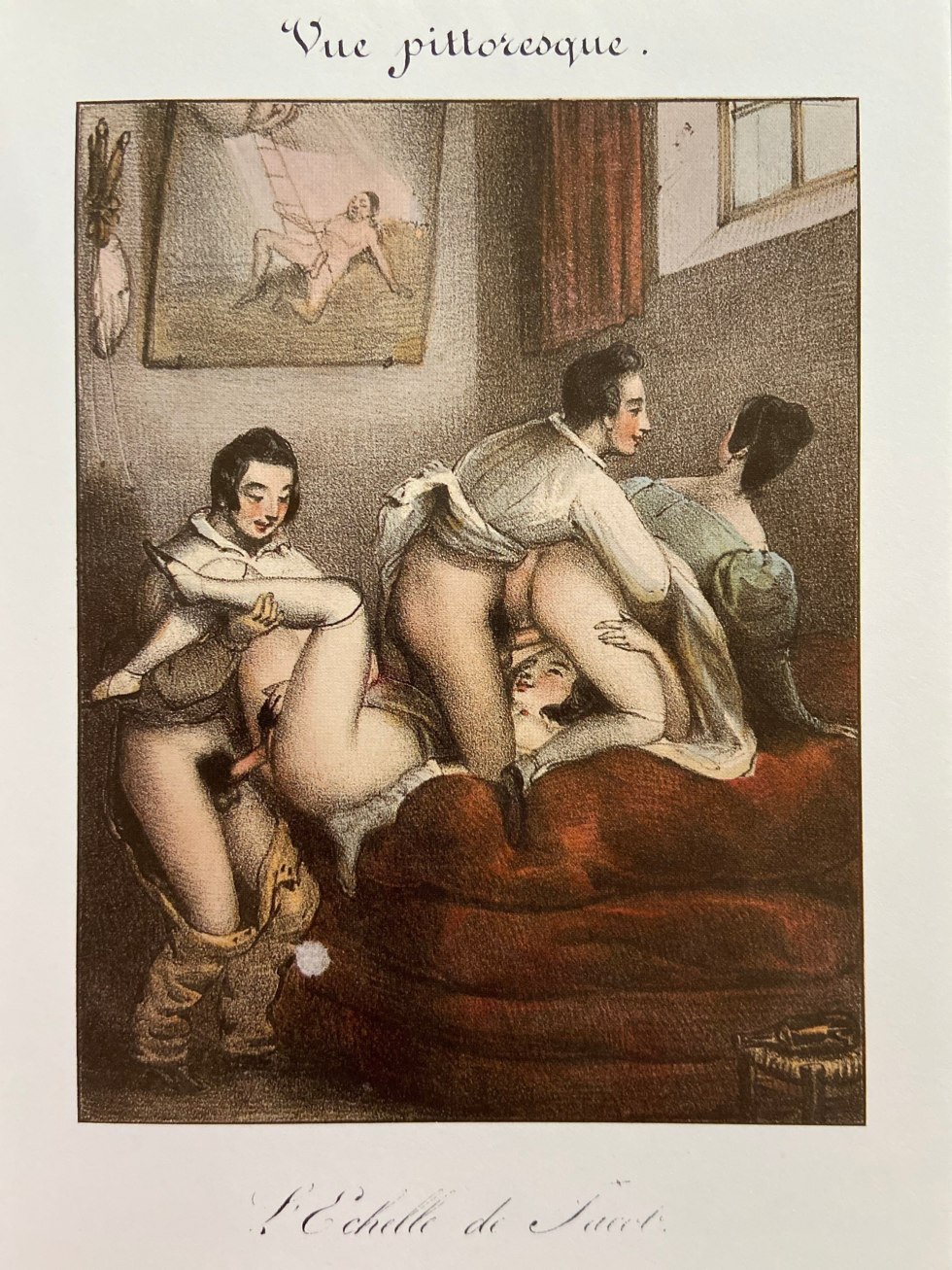 Pornographic painting of the 16th century