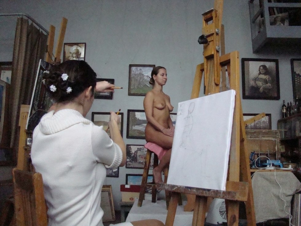 Nasters and model in art studios volume 4