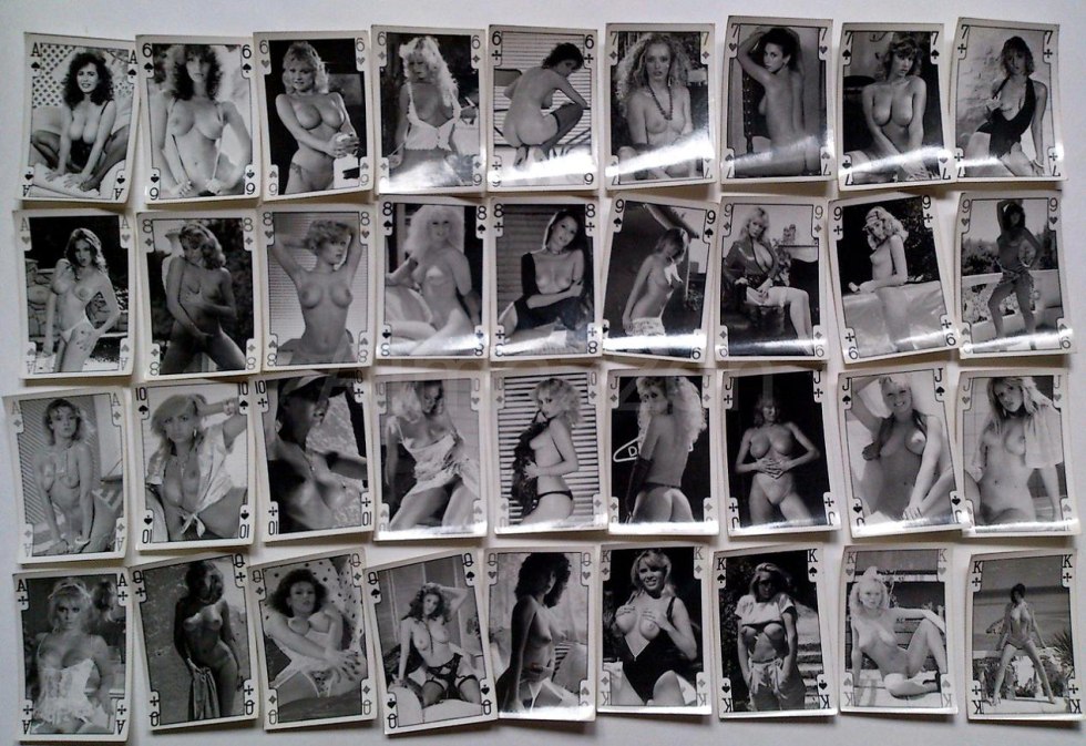 Soviet erotic playing cards
