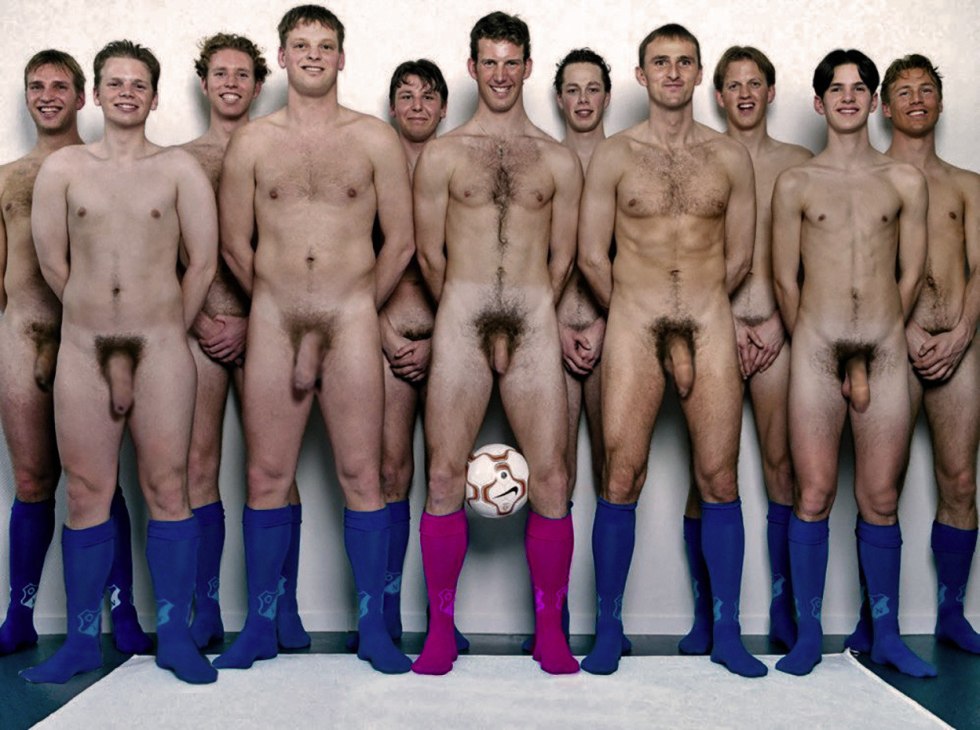 Several naked men