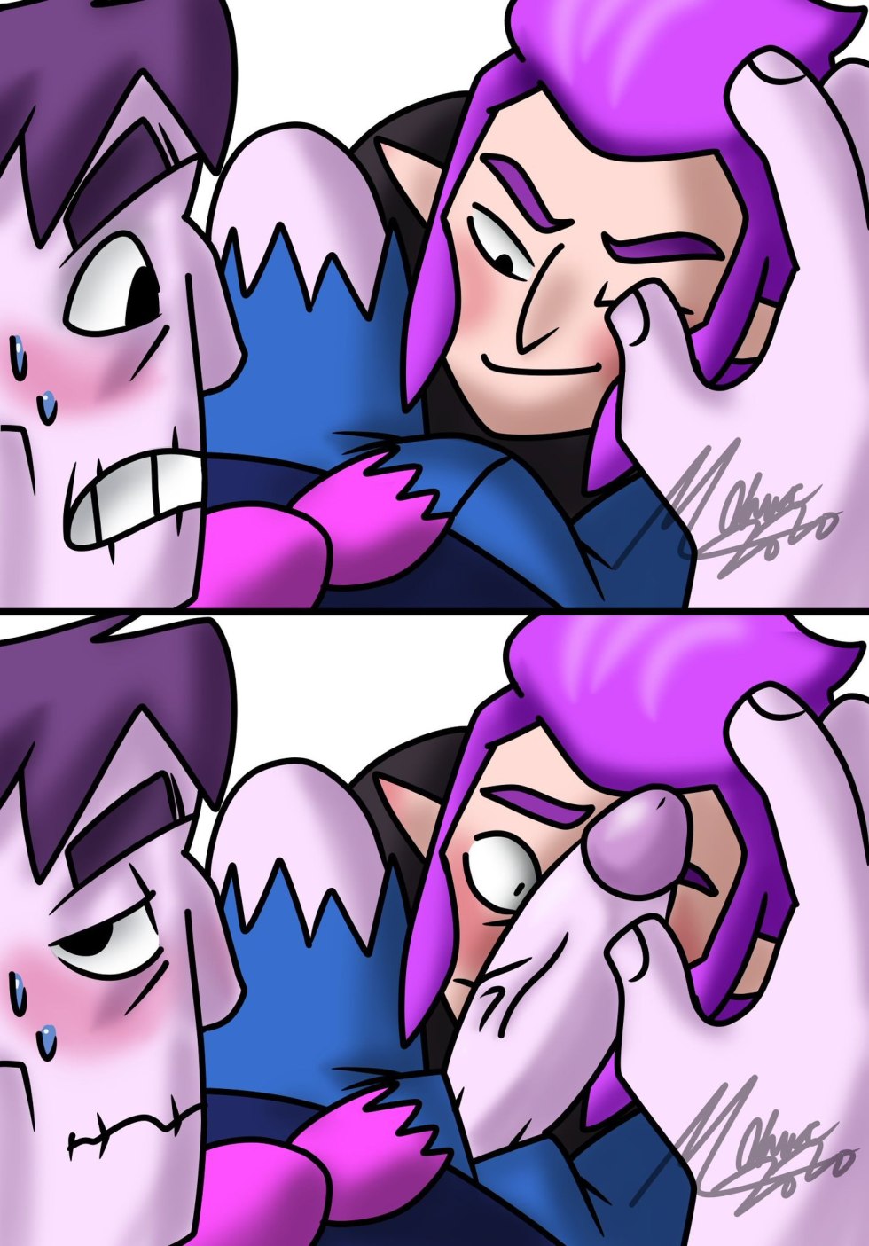 Shelley and El Primo Hentai