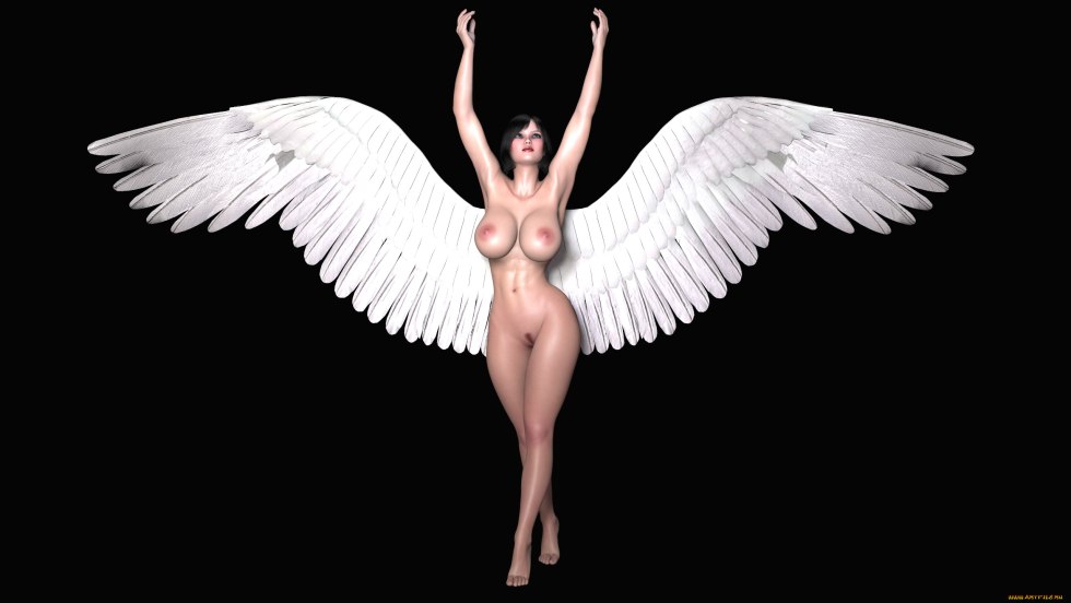 Naked angels big tits