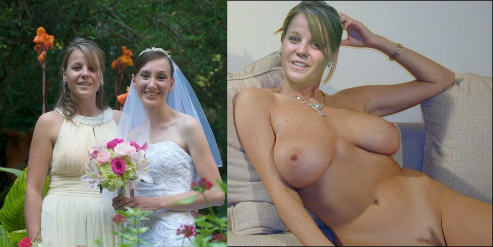 Naked girls at the wedding
