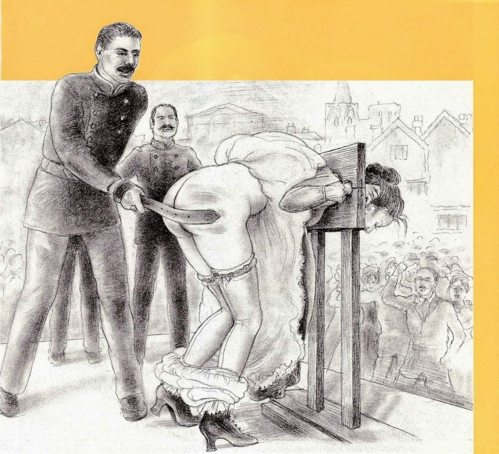 BDSM punishment drawing