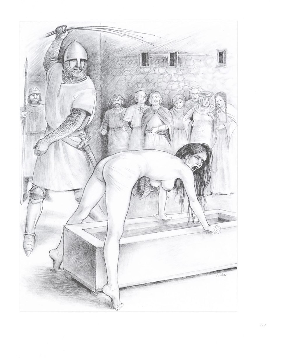 Punishment of naked women