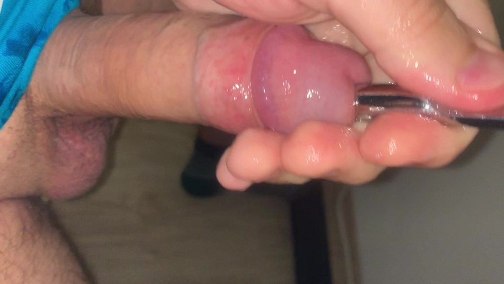 Masturbation of male urethra