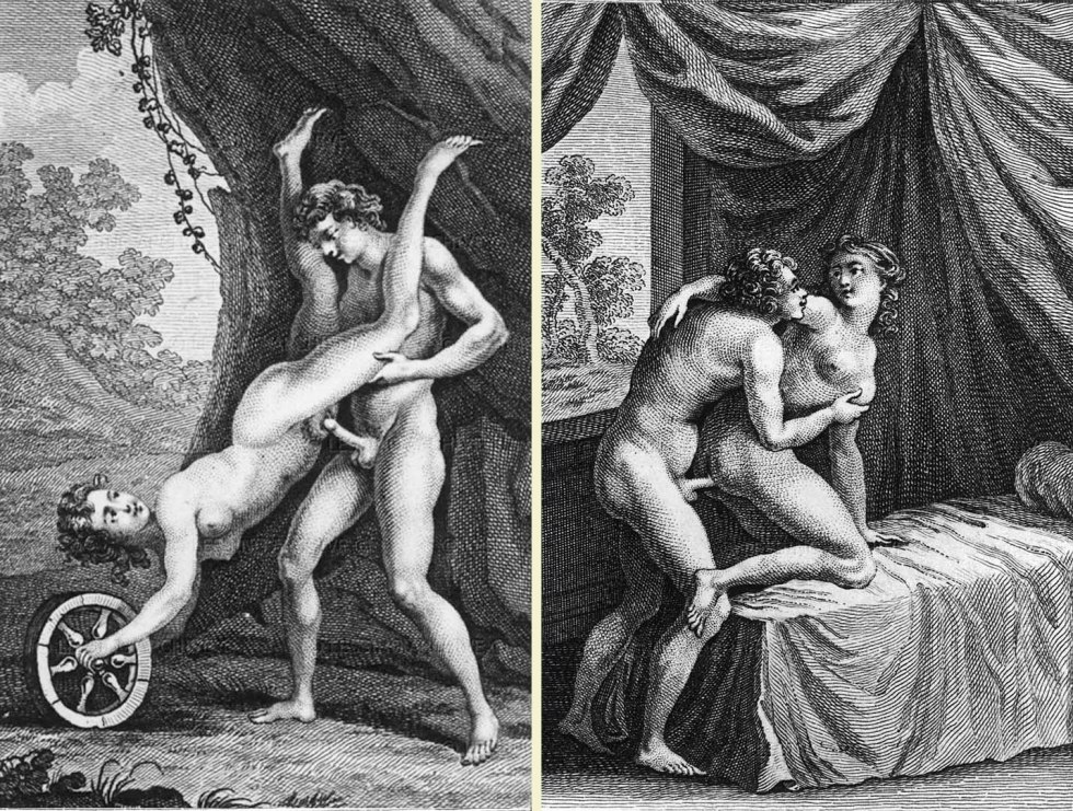 Pornographic engravings of the Renaissance