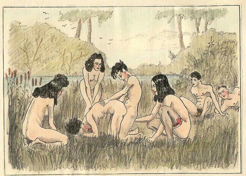 Ancient erotic images