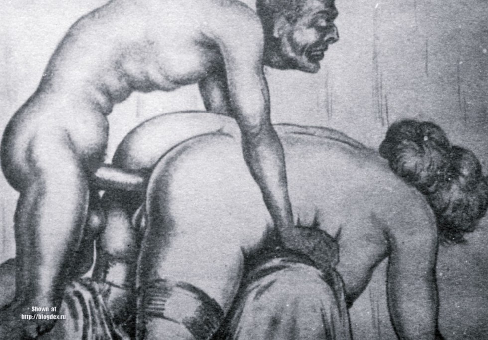 The first pornographic drawings