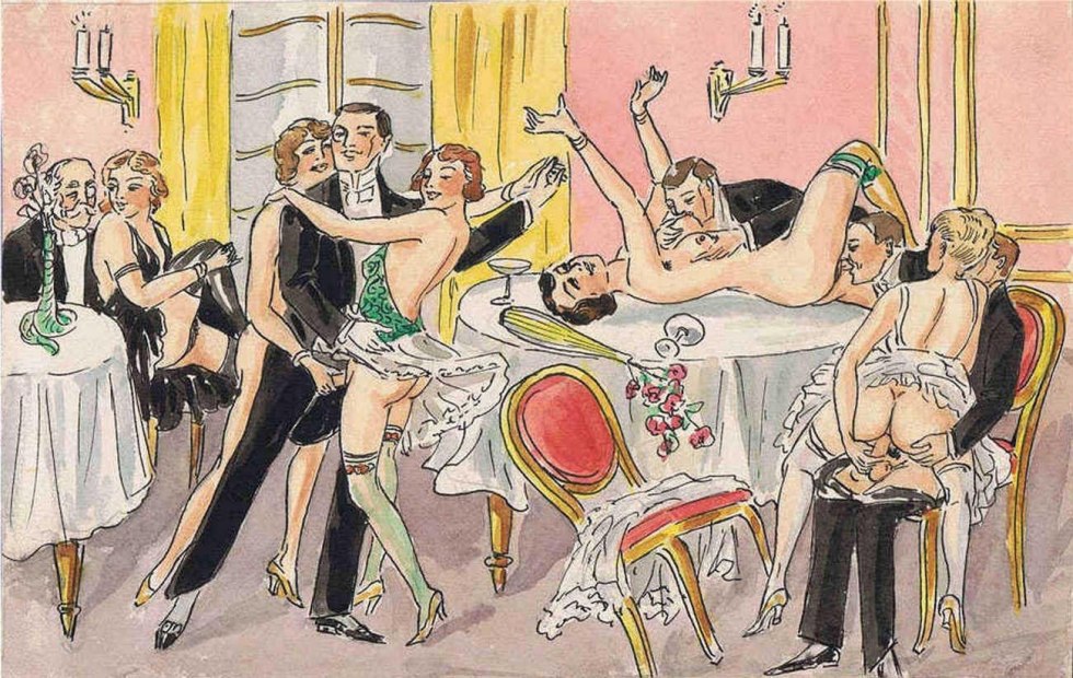 Soviet illustrations pornographic