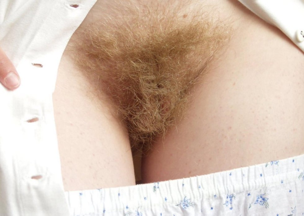 Light pubic hair