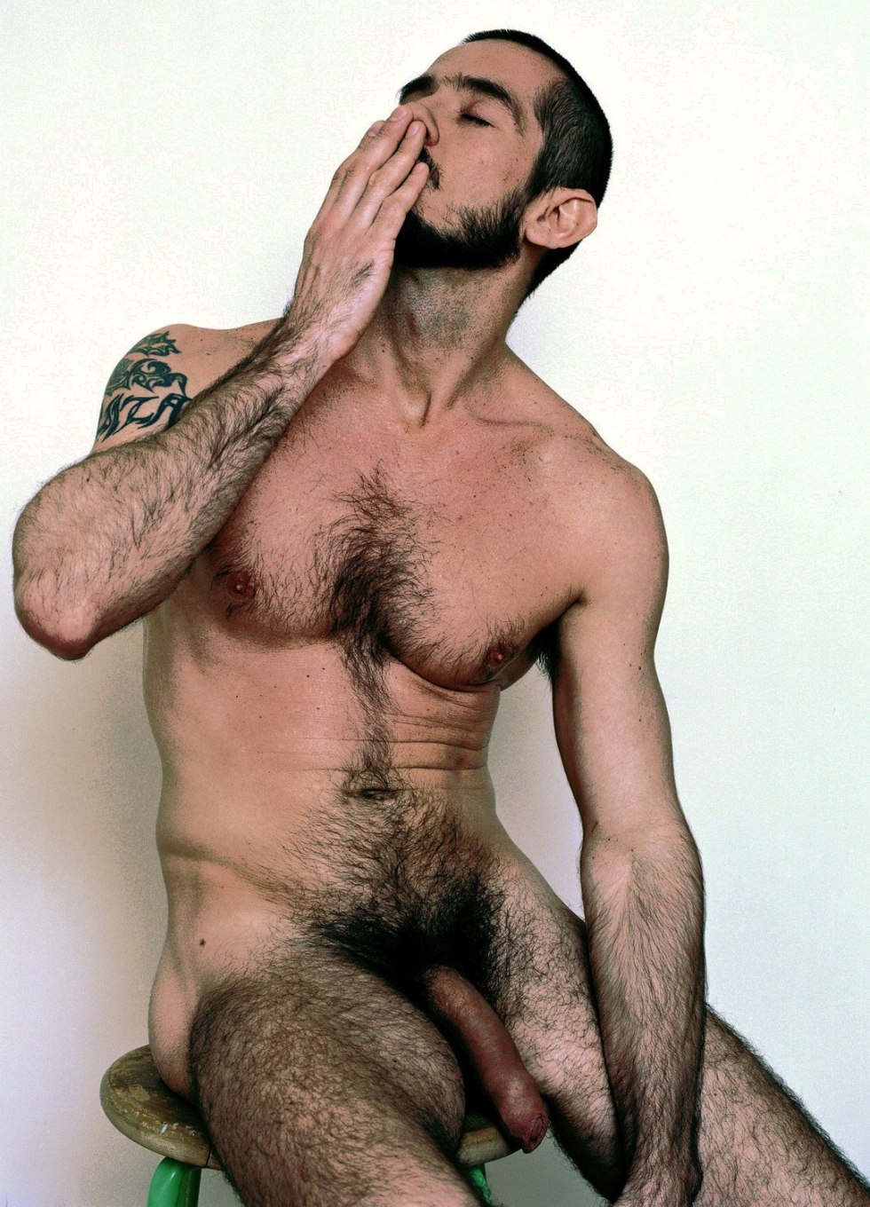 Beautiful naked hairy guys