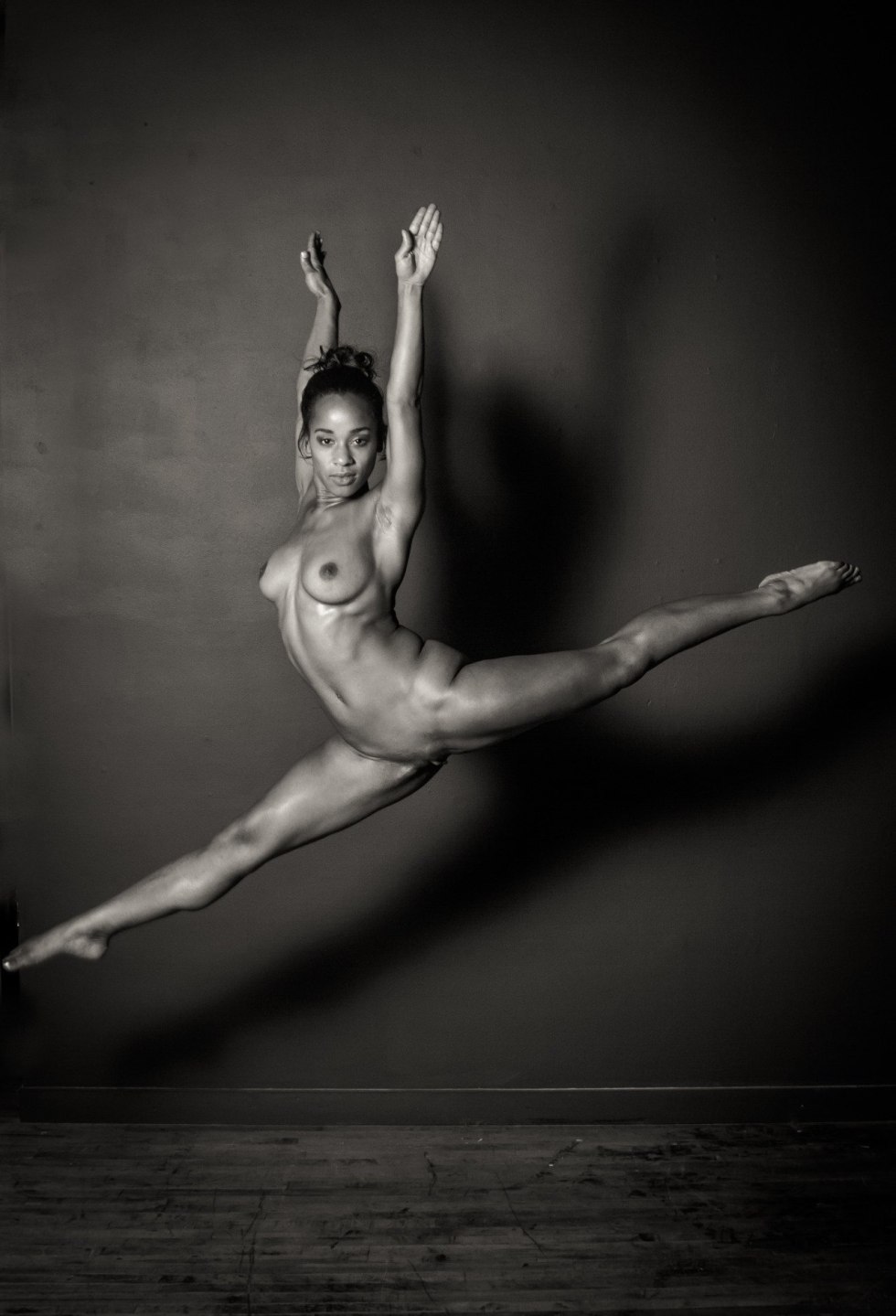 Naked gymnast ballerina Irina