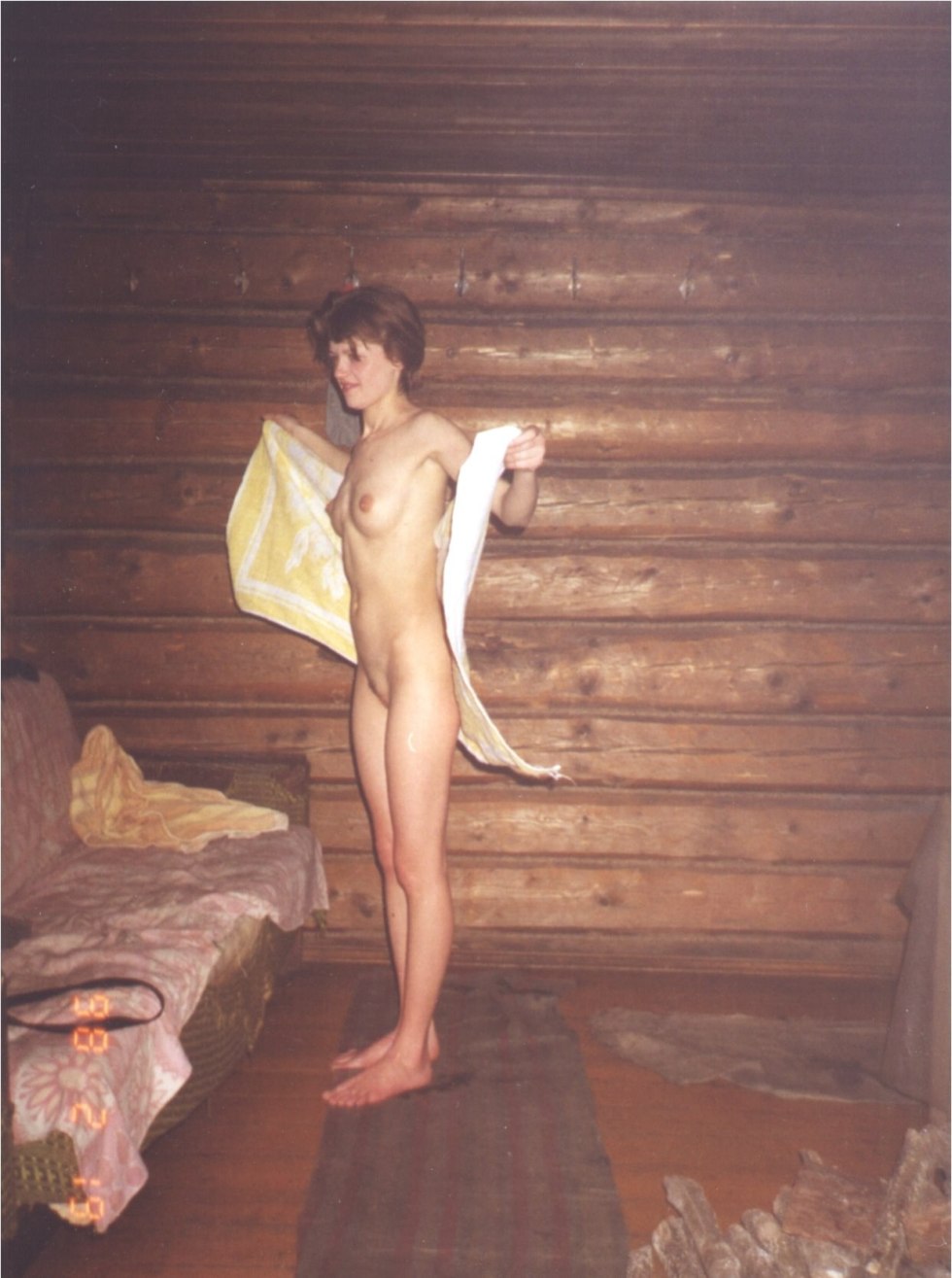 Naked women in Soviet baths