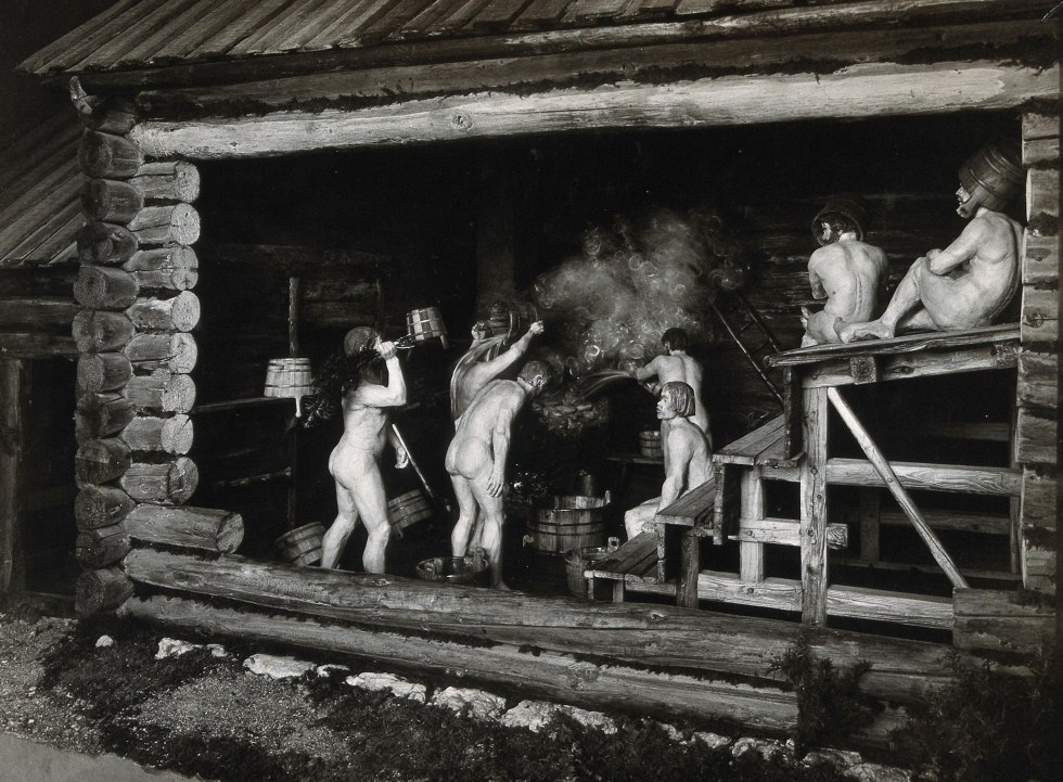 Family bath day nude