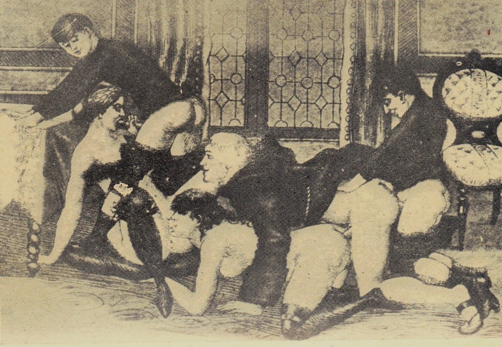 Victorian pornography flogging