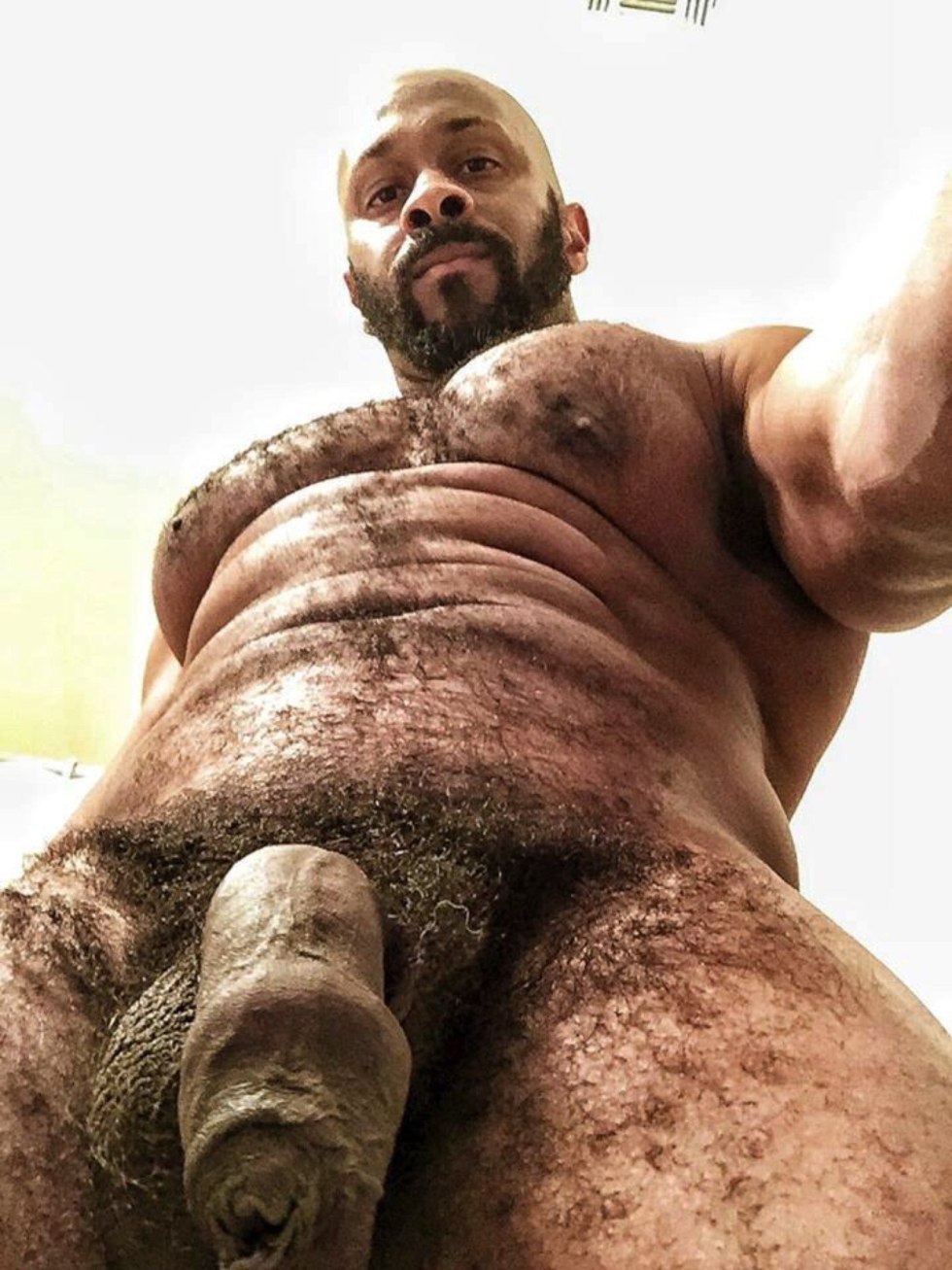 Huge hairy penis
