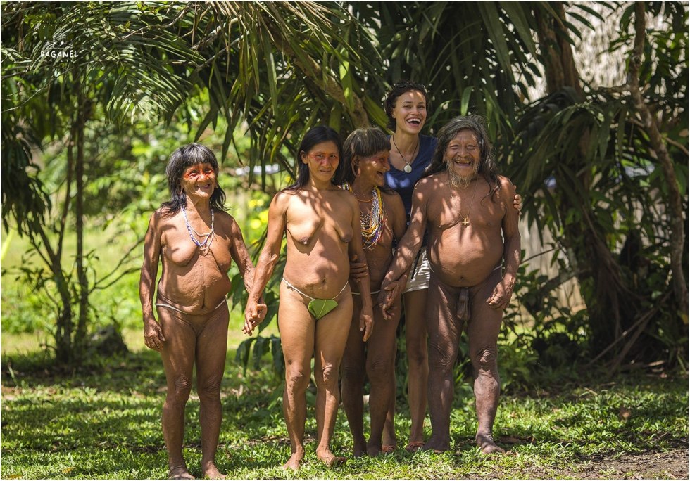 Naked women of wild tribes