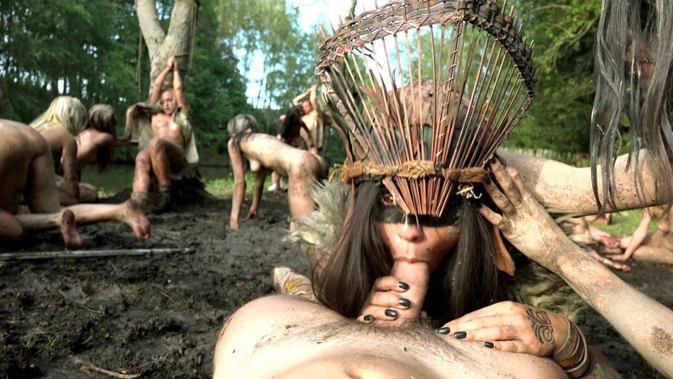 Naked Indians of the Amazon