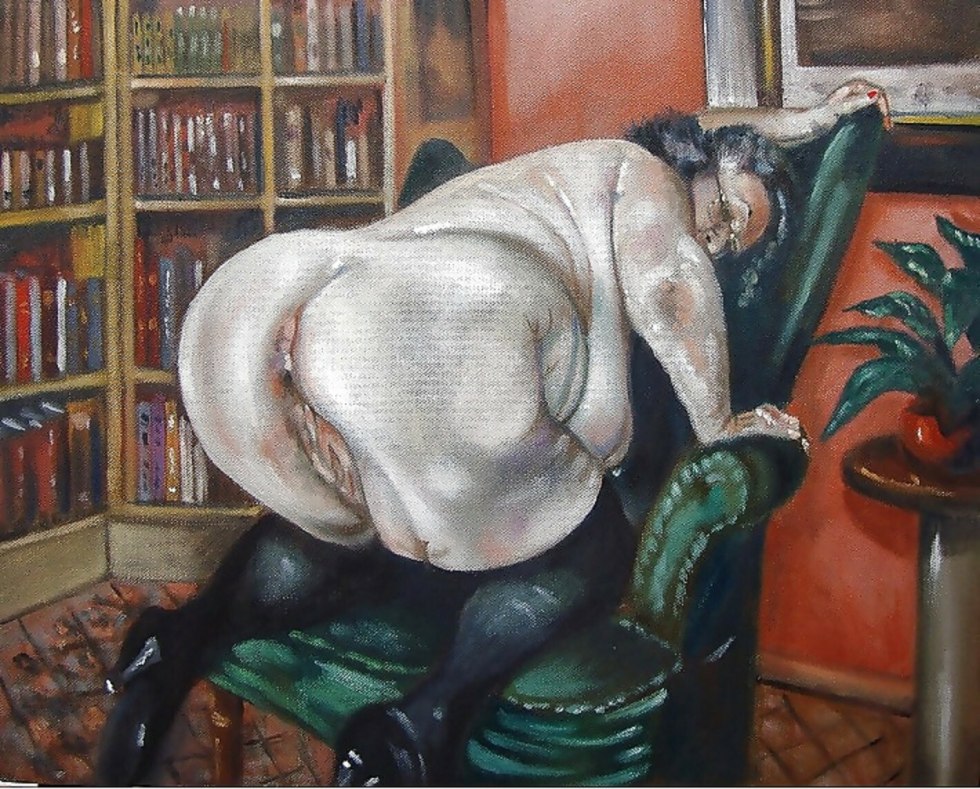 Erotic paintings with bbw