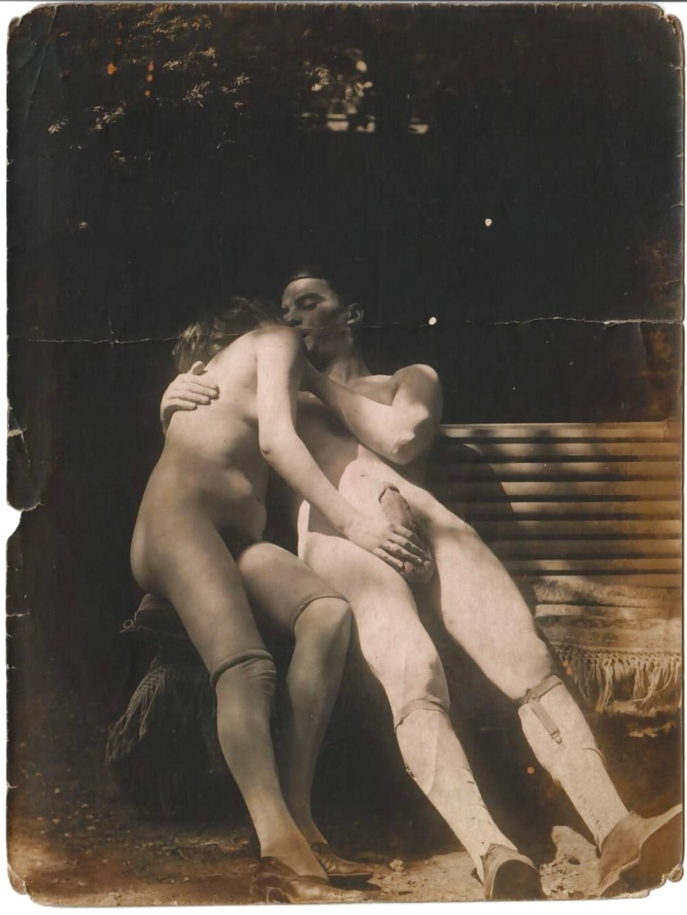 Naked young pairs retro